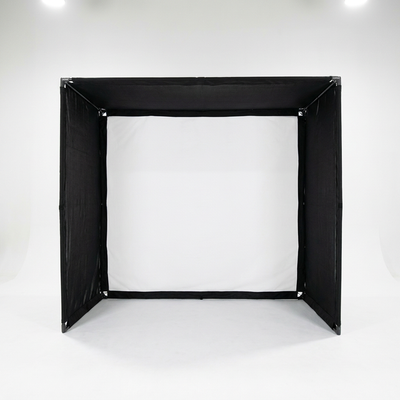 Golf Training Enclosure Built for Practice, Impact Netting, Foam Padded Frame, Multiple Sizes Available