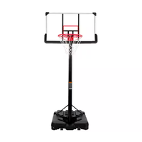 Portable Basketball Hoop Engineered for Home Training, 6.6-10 Ft Height Adjustment, Steel Frame, Wheels