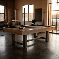 7 Ft. Urban Drop Pocket Pool Table, Perfect for Game Rooms — Studio Shot
