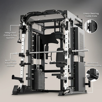 Professional Gym Smith Machine Set—Multi-Functional All-In-One Fitness Equipment, Suitable for Professional Gyms — infographic