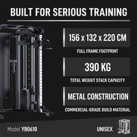 Home Gym Smith Machine Cable Crossover Weightlifting Sports Training — Results & Stats