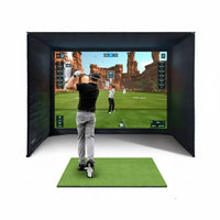 Golf Training Enclosure Built for Practice, Impact Netting, Foam Padded Frame, Multiple Sizes Available