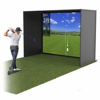 Golf Training Enclosure Built for Practice, Impact Netting, Foam Padded Frame, Multiple Sizes Available